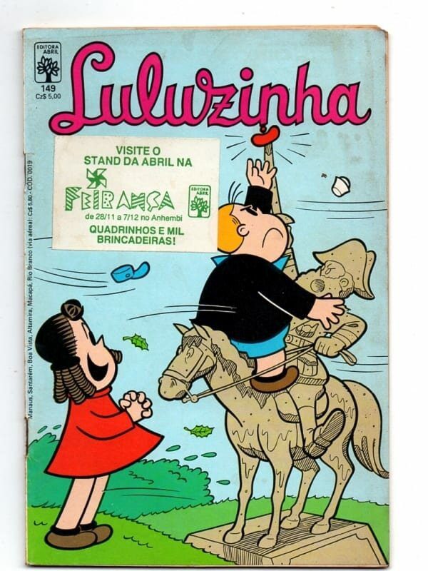 HQ Luluzinha - N° 149 - Novembro 1986 - Editora Abril - Marge