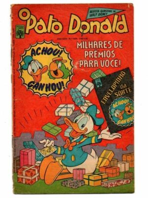 Hq - Pato Donald - N° 1404 - 06 Outubro 1978 - Editora Abril