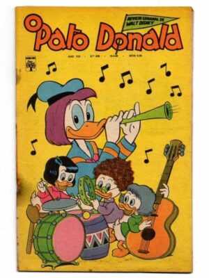 Hq - Pato Donald - N° 858 - 16 Abril 1968 - Editora Abril