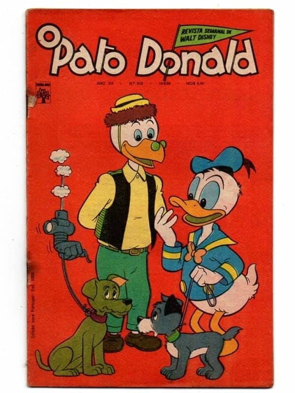 Hq - Pato Donald - N° 918 - 10 Junho 1969 - Editora Abril