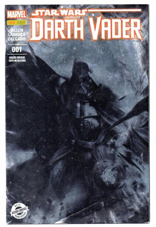 Hq Star Wars - Nº 1 - Capa Metalizada - Darth Wader - Panini Comics - 2015