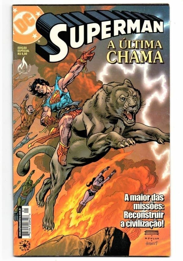 Hq - SuperMan - A Ultima Chama - Mythos Editora - 2001