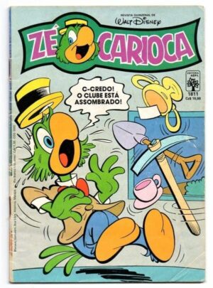 Hq - Zé Carioca - N° 1811 - 10 Setembro 1987 - Editora Abril
