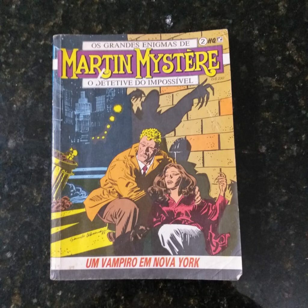 Martin Mystere Nº 02 (Editora Record) Novembro 1990 (HQ)