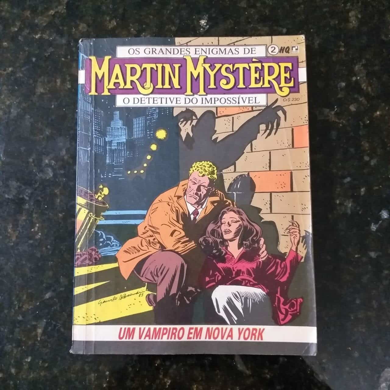 Martin Mystere Nº 02 (Editora Record) Novembro 1990 (HQ)