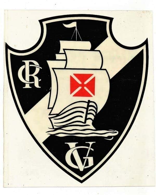 Plastico Adesivo Clube De Regatas Vasco Da Gama Rj Grande Anos 60 2