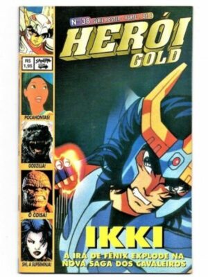 Revista Heroi Gold No 56 Ikki Cavaleiros Do Zodiaco