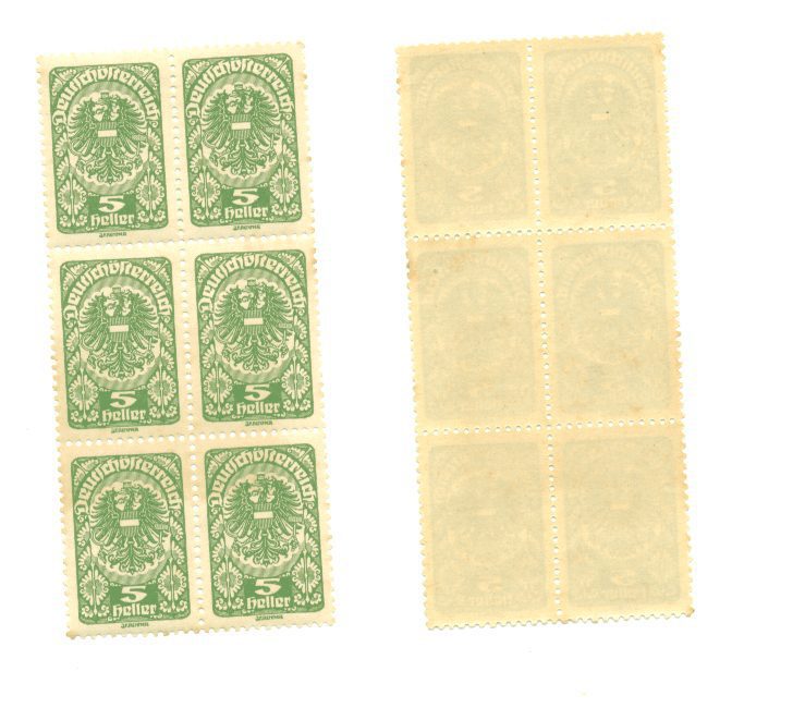 SELOS DA ÁUSTRIA LOTE 105.