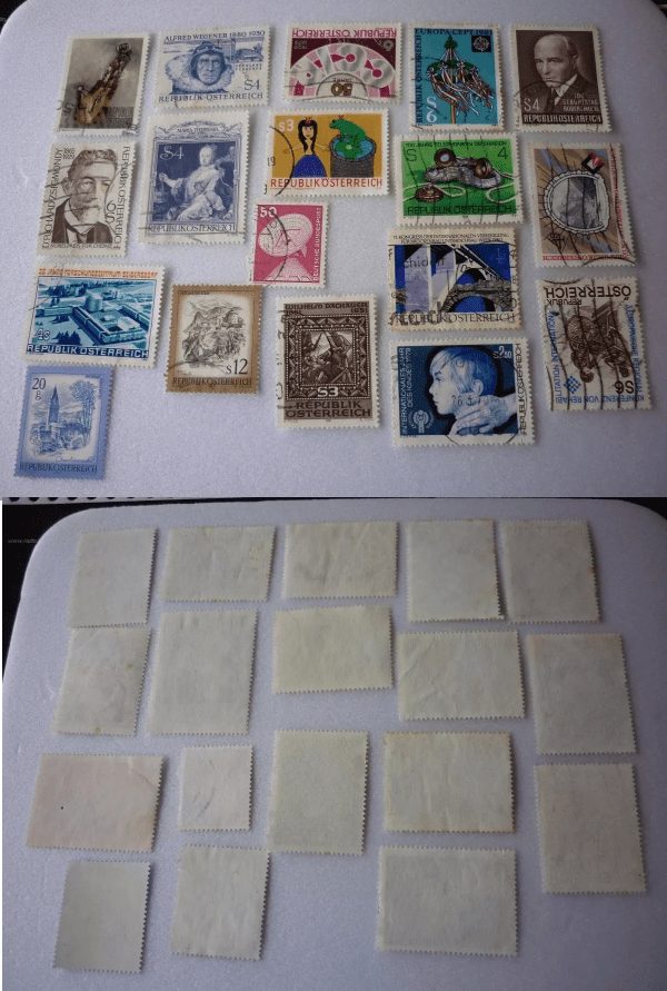 SELOS DA ÁUSTRIA LOTE 56.