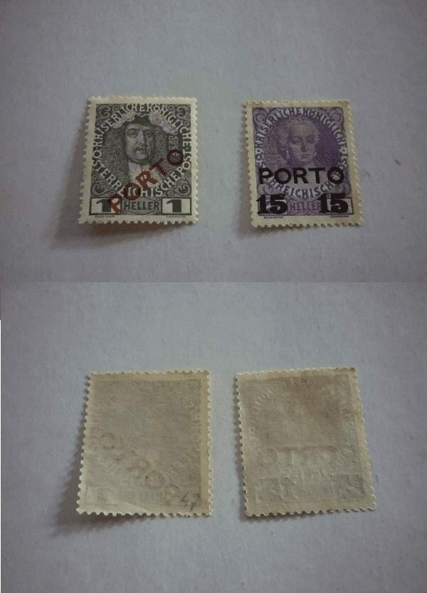 SELOS DA ÁUSTRIA LOTE 62.