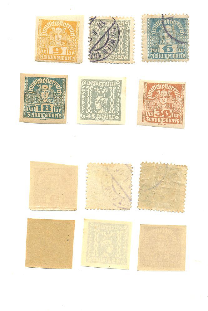 SELOS DA ÁUSTRIA LOTE 71.