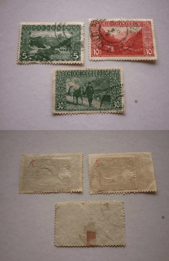 SELOS DA BÓSNIA LOTE 02.