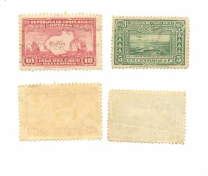 SELOS DA COSTA RICA LOTE 06.