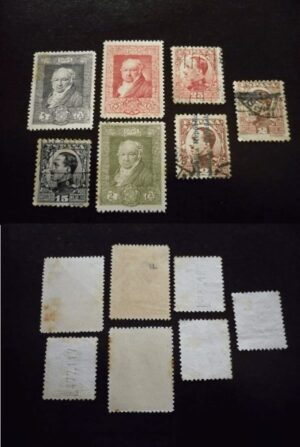 SELOS DA ESPANHA LOTE 11.