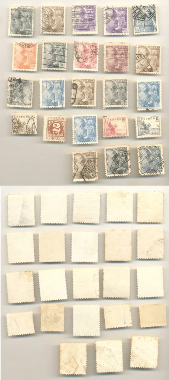 SELOS DA ESPANHA LOTE 14.