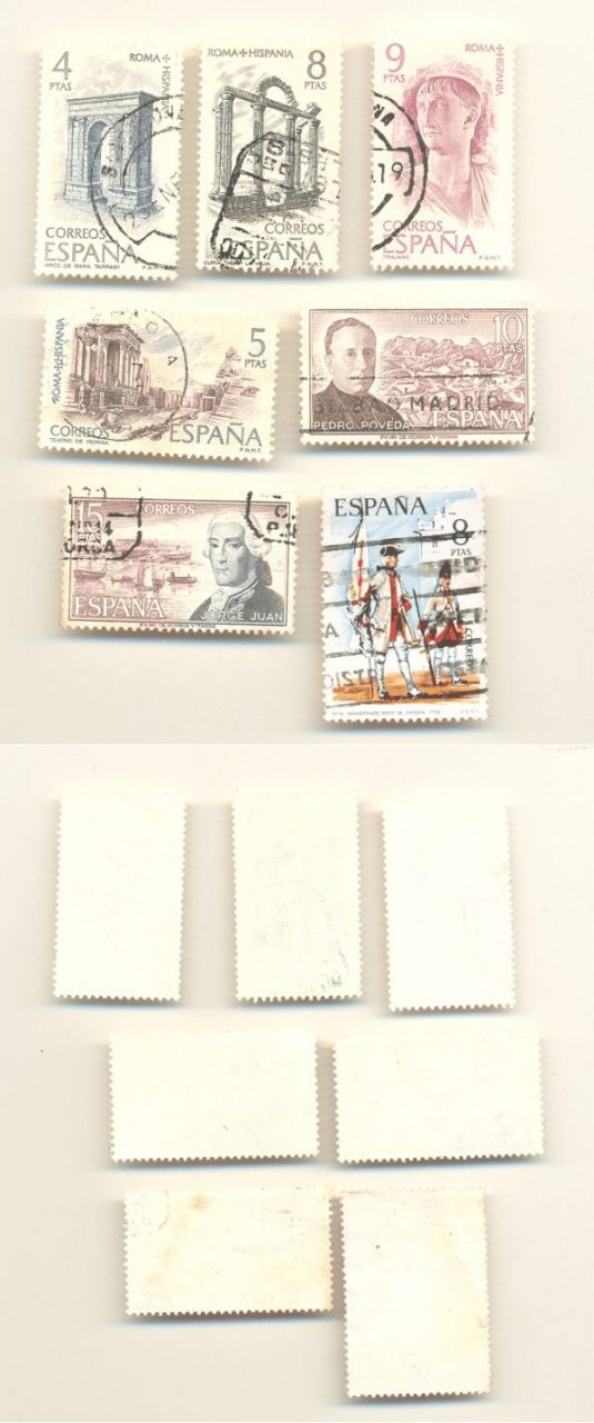 SELOS DA ESPANHA LOTE 43.