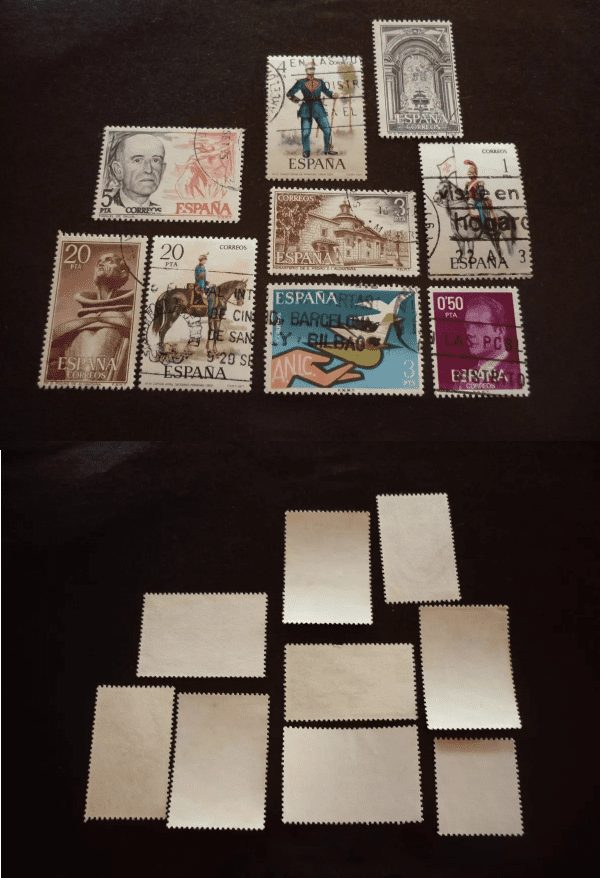 SELOS DA ESPANHA LOTE 50.