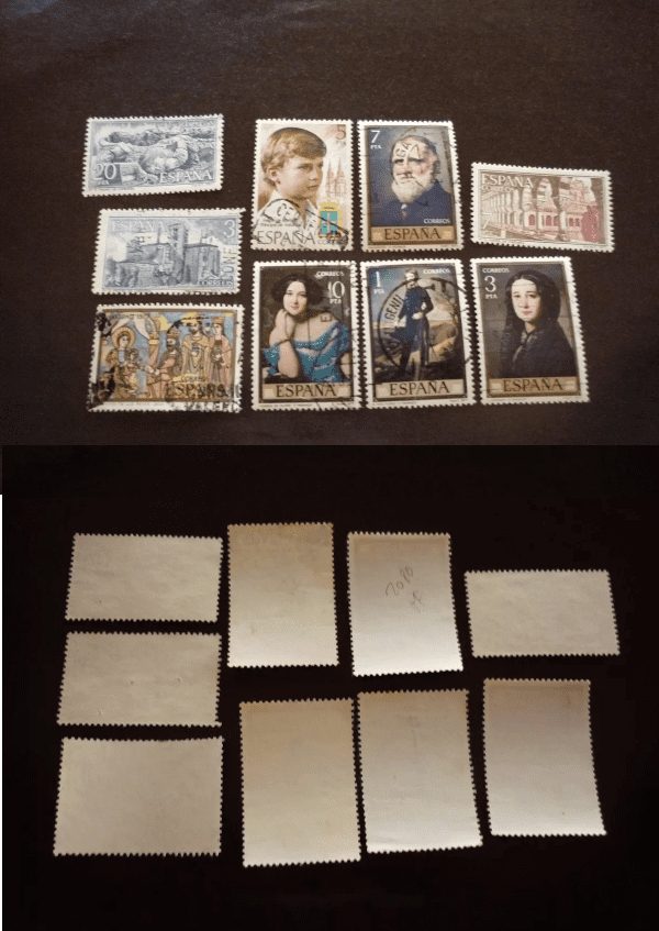 SELOS DA ESPANHA LOTE 53.