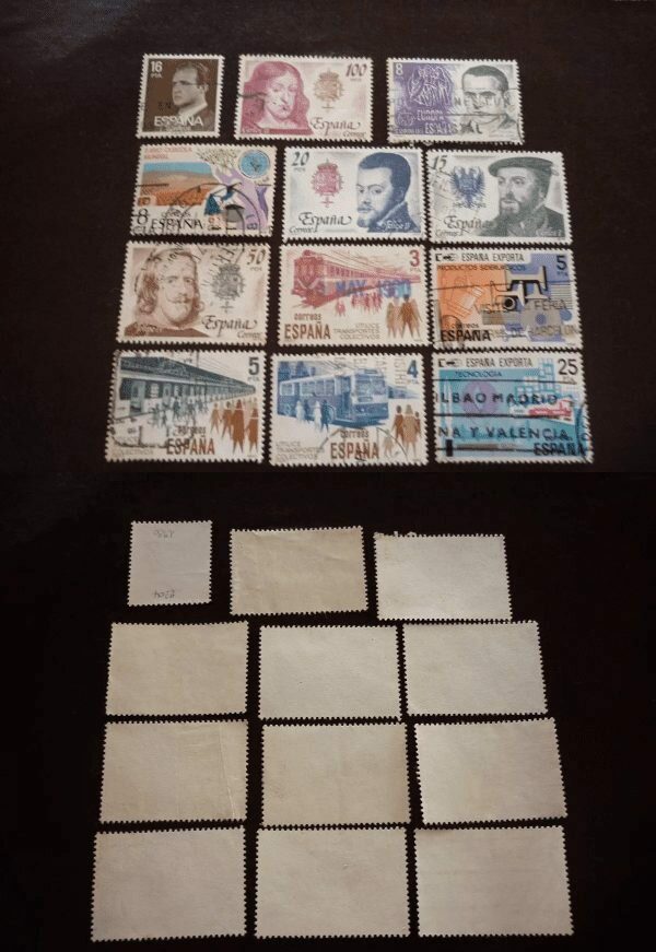 SELOS DA ESPANHA LOTE 60.