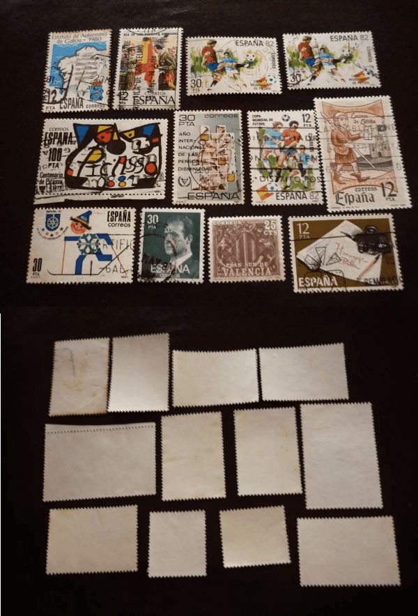 SELOS DA ESPANHA LOTE 61.