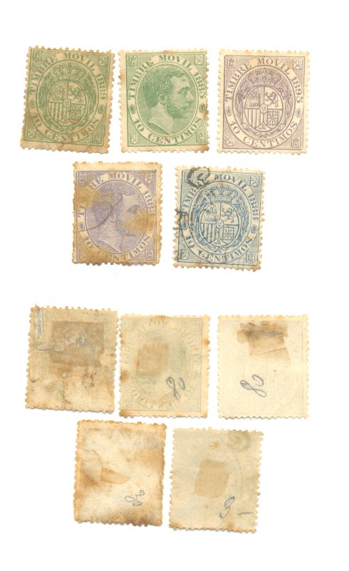 SELOS DA ESPANHA LOTE 69.