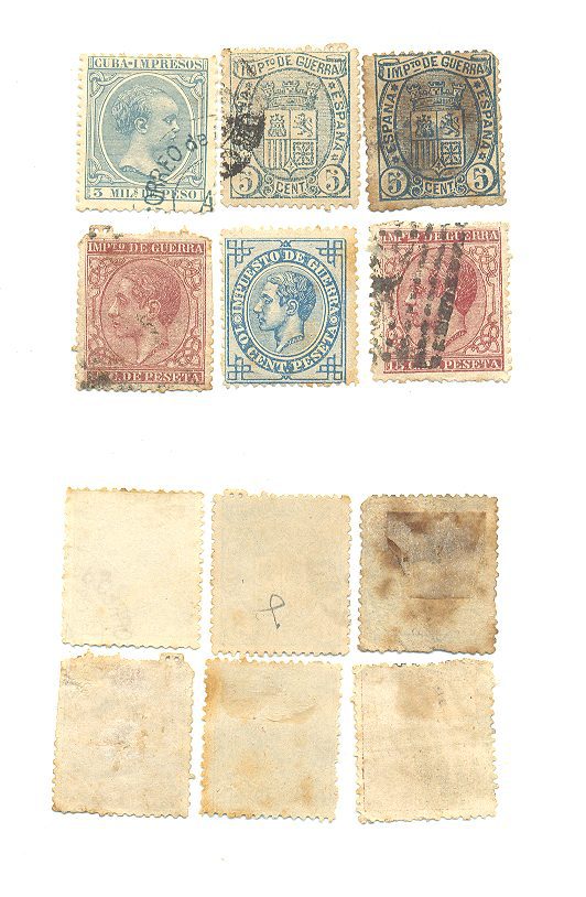 SELOS DA ESPANHA LOTE 72.