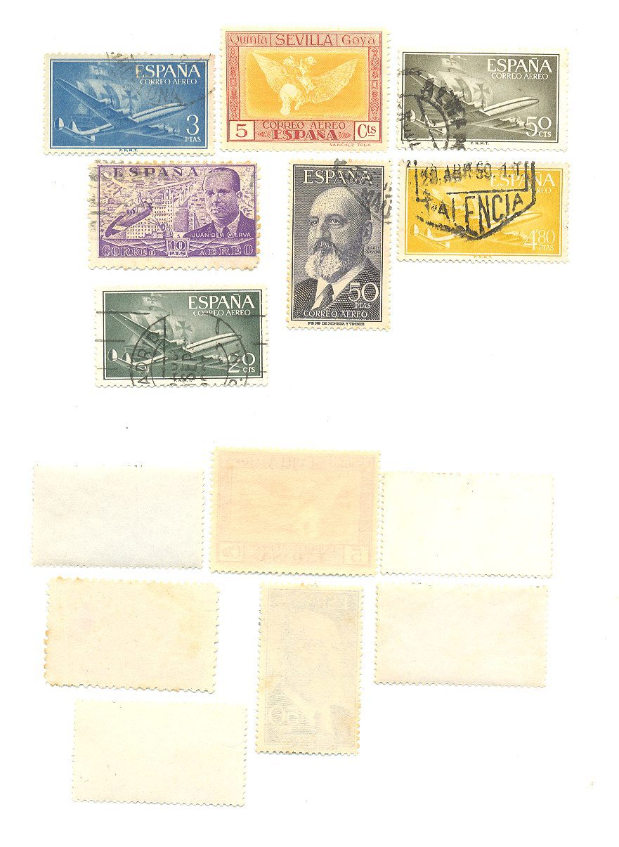 SELOS DA ESPANHA LOTE 73.