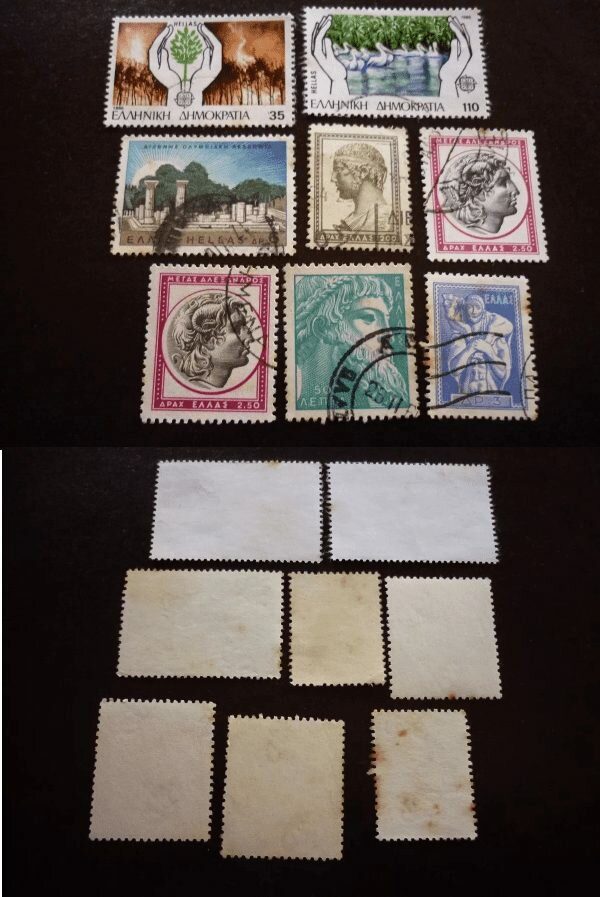SELOS DA GRÉCIA LOTE 66.