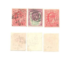 SELOS DA INGLATERRA LOTE 36.