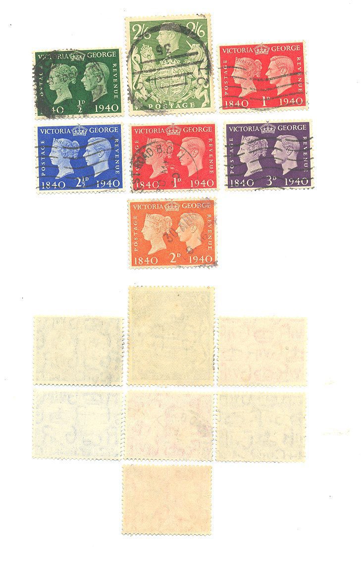 SELOS DA INGLATERRA LOTE 71.