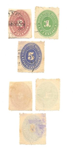 SELOS DO MÉXICO LOTE 02.