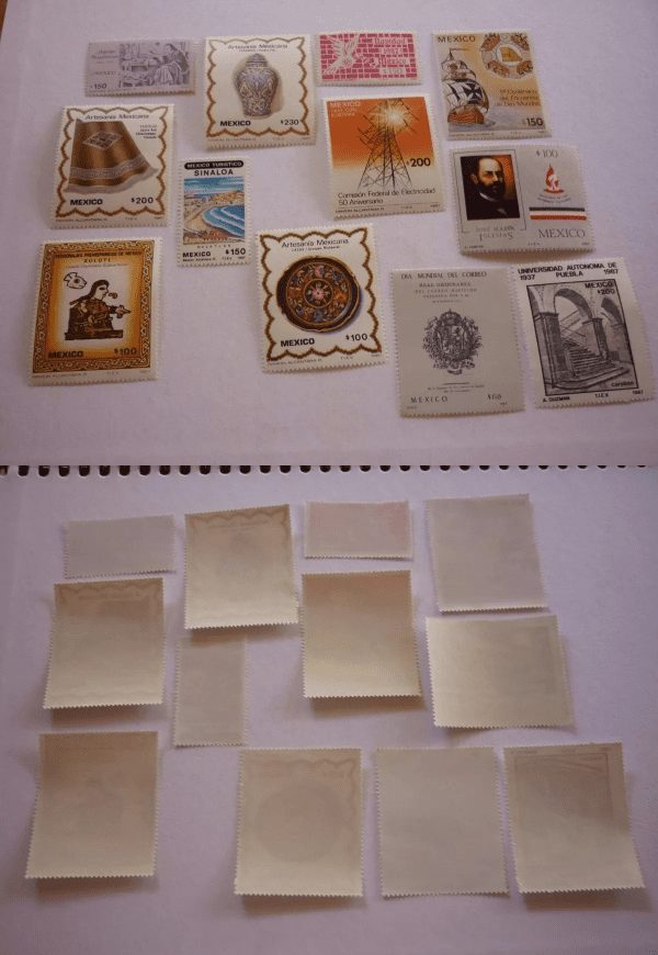 SELOS DO MÉXICO LOTE 27.