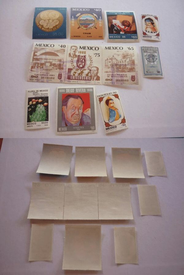 SELOS DO MÉXICO LOTE 29.