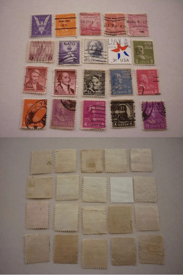 SELOS DOS ESTADOS UNIDOS LOTE 30.