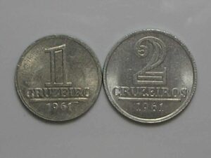1 / 2 Cruzeiros - 1961 / sob