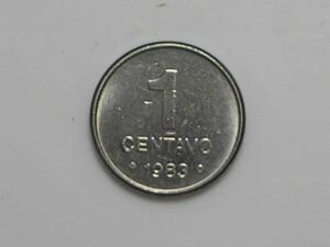 1 Centavo - 1983 - Flor de cunho-