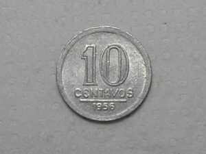 10 Centavos - 1956 / Data escassa / m50.4