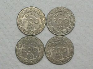 4 Moedas) 200 Réis - 1938 / Getúlio / Soberbas / cod.770