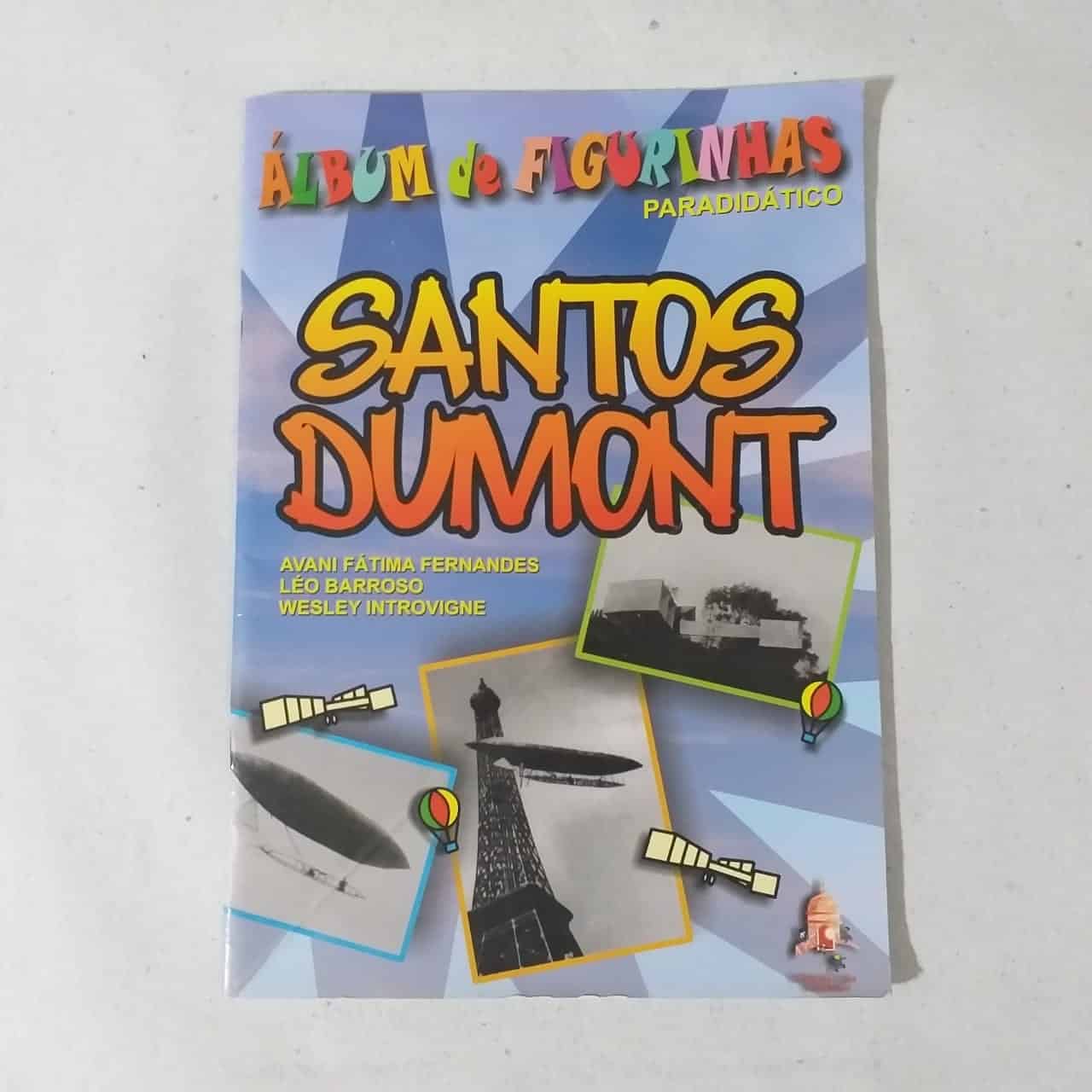 Álbum de Figurinhas Paradidático - Santos Dumont (Completo)
