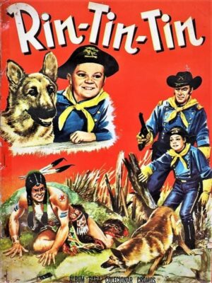Album De Figurinhas Rin Tin Tin - Editora Vecchi - 1962 - Faltando 4 Figurinhas