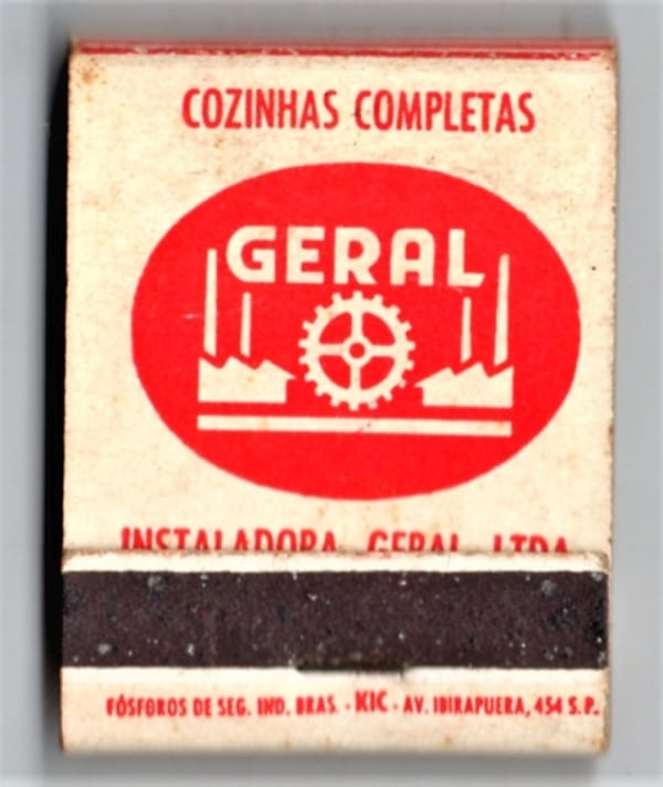 Caixa De Fosforos - Cozinhas Completas Geral - Rio de Janeiro ( RJ ) - Anos 50