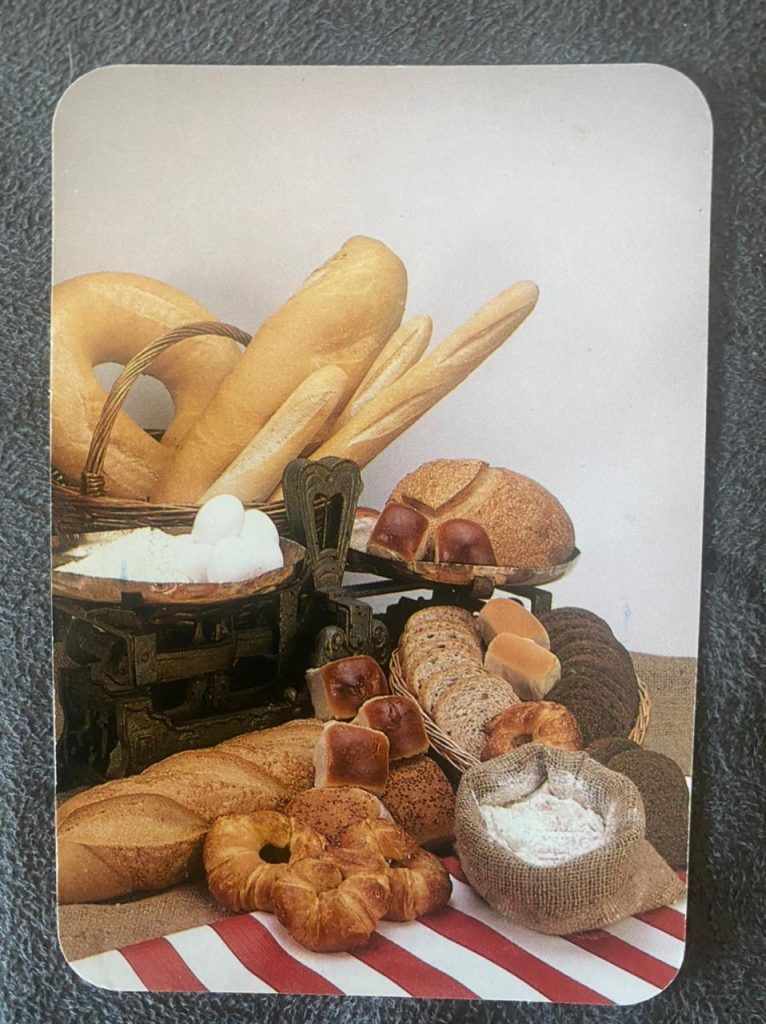 Calendário de Bolso (Tema Alimentos) Ano 2000