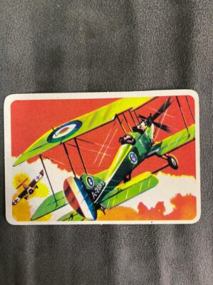 Calendário de Bolso (Tema Avião) Ano 1987
