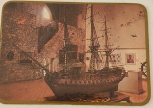 Calendário de Bolso (Tema Barcos, Navios e Caravelas) - Ano 1985