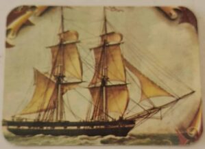 Calendário de Bolso (Tema Barcos, Navios e Caravelas) - Ano 1985