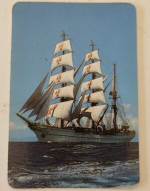 Calendário de Bolso (Tema Barcos, Navios e Caravelas) - Ano 1991