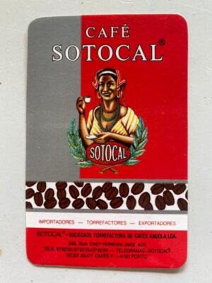 Calendário de Bolso (Tema Bebidas) Ano 1988
