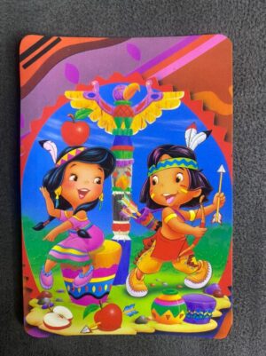 Calendário de Bolso (Tema Desenhos) Ano 1998