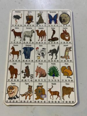 Calendário de Bolso (Tema Loteria) Ano 1995