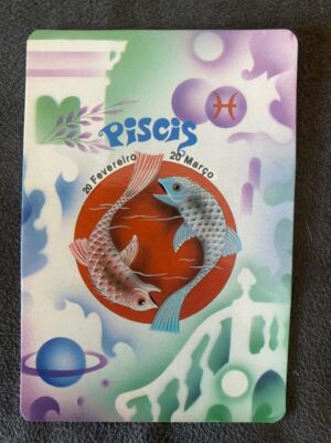Calendário de Bolso (Tema Signo) Peixes - Ano 1994
